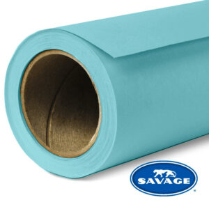 Rollo Papel Sinfín 2,7 x 11m Sky Blue Savage P/ Fondo de Estudio
