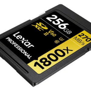 Tarjeta SDXC Lexar 1800X Gold 256GB UHS-II V60 280MB/S