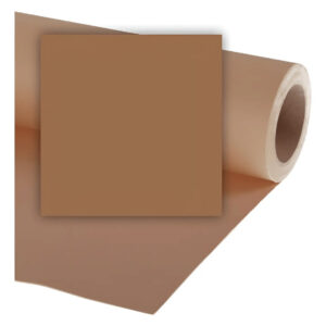 Rollo Papel Sinfín 1,35 x 10m Marron (Nutmeg) P/ Fondo de Estudio 67