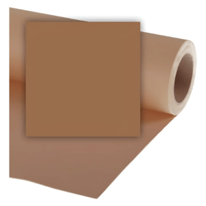 Rollo Papel Sinfín 1,35 x 10m Marron (Nutmeg) P/ Fondo de Estudio 67