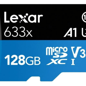 Tarjeta MICROSD XC Lexar 633X 128GB UHS-I 95MB/S