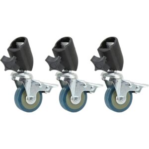 Ruedas p/Trípode de iluminación x3