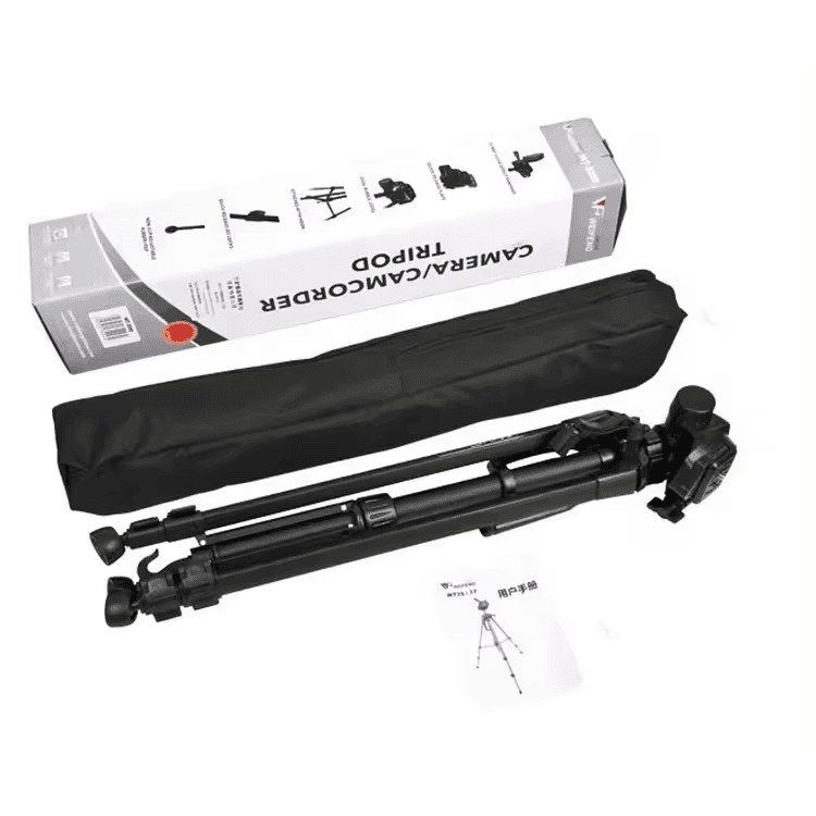 Trípode de fotografía y video de 1,58m Weifeng WT-3540 con bolsa de transporte.