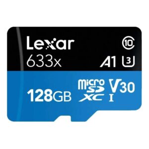Tarjeta MICROSD XC Lexar 633X 128GB UHS-I 95MB/S