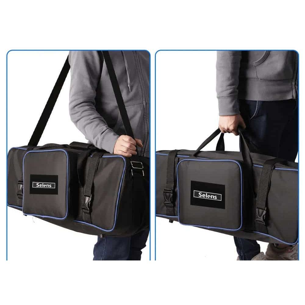 Bolso de transporte para iluminación y accesorios de fotografía Selens.