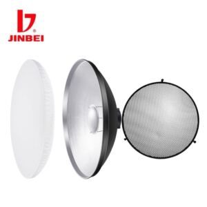 KIT Beauty Dish Jinbei QZ-40 40cm + Panel de Abeja